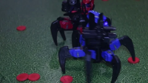 Robotic crab Stock Footage 81790260