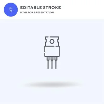 Robotic Hand icon vector, filled flat sign, solid pictogram isolated on white イラスト素材