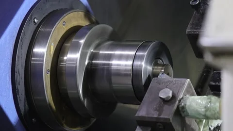 Robotic laser cladding head depositing metal layer in industry. Stock Footage 322892643