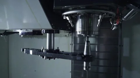 Robotic machine in the process Stock Footage 165565135