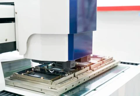 Robotic machine vision system Stock Photos