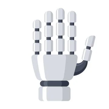 Robotic Mechanical Arm Stock Illustration