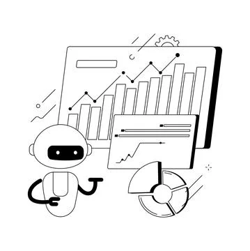 Robotic process automation abstract concept vector illustration. 스톡 일러스트