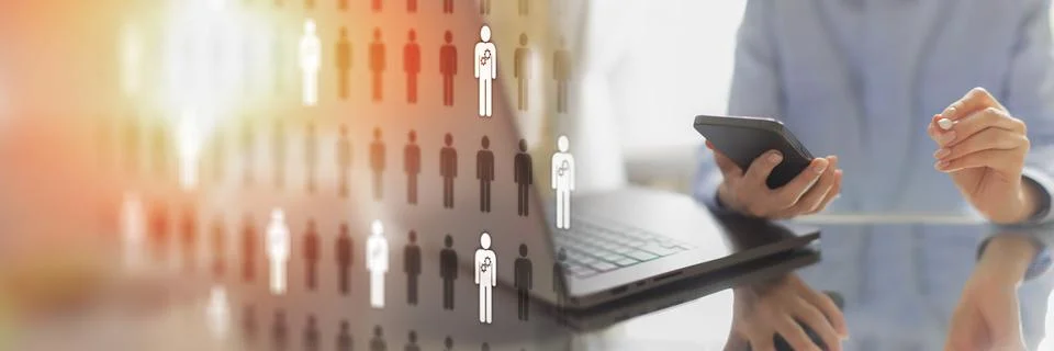 Robotic Process Automation for Business Workflow and Operational Efficiency.. 库存照片