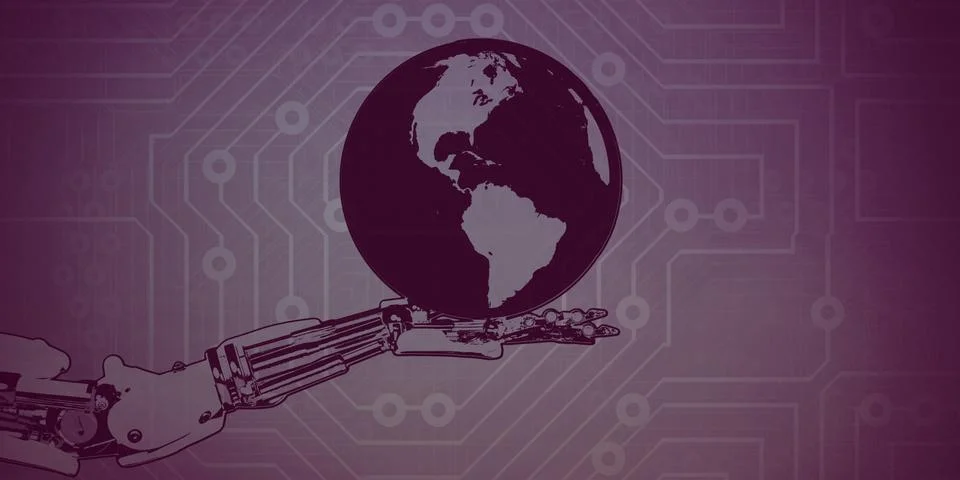 Robotic Process Automation Illustrazione stock