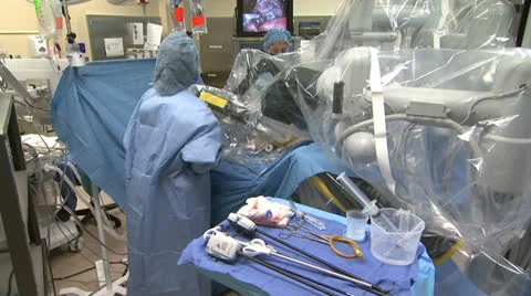 Robotic Surgery 6 Stock Footage 22843433