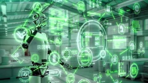 Robotic Systems Enhancing Production Efficiency 스톡 동영상 295907989