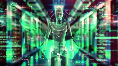 Robotic Systems Enhancing Production Efficiency Stock Footage 295908264