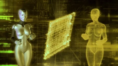 Robotic Systems Enhancing Production Efficiency Stock Footage 295908364