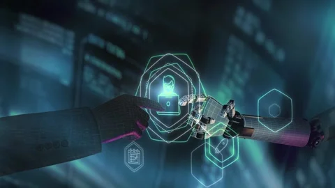 Robotic Systems Enhancing Production Efficiency Stock Footage 295909013