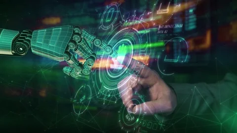 Robotic Systems Enhancing Production Efficiency Stock Footage 295909097