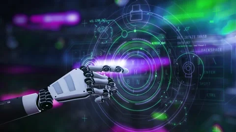 Robotic Systems Enhancing Production Efficiency Stock Footage 295909160