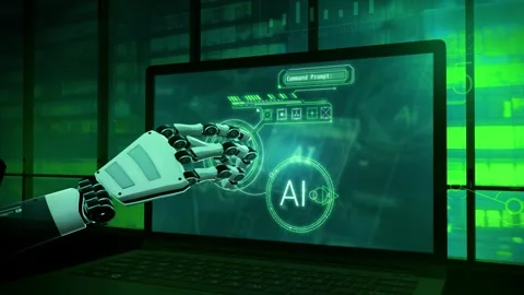 Robotic Systems Enhancing Production Efficiency Stock Footage 295939182