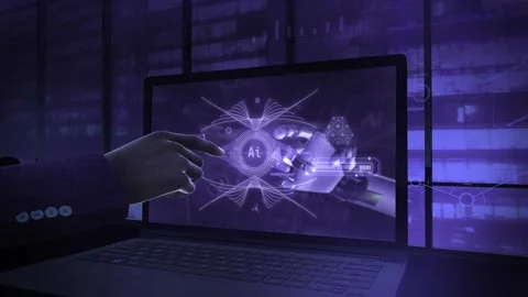 Robotic Systems Enhancing Production Efficiency Stock Footage 295941020