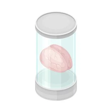 Robotic Technology with Artificial Intelligence Isometric Vector Illustration Stock Illustration