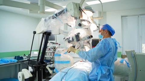 Robotic technology equipment Stock Footage 129969389
