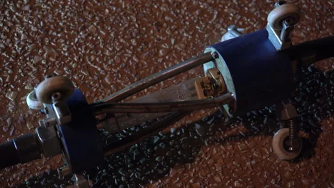 Robotic UV Light Train Equipment for Trenchless Pipe Repair Turning On Vídeos de archivo 334950079