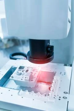 Robotic vision sensor camera system in intellegence factory Stock Photos