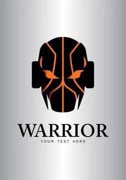 Robotic warrior Stock Illustration