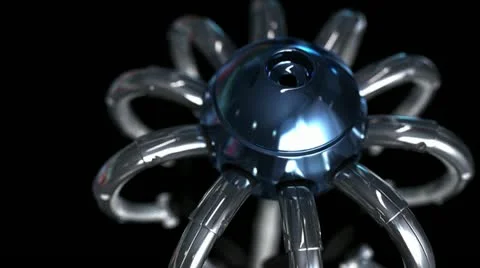 Robotical Flower Stock Footage 11497304