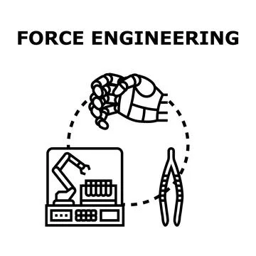 Robotics and automation in engineering and science Stock Illustration