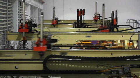 Robotics Assembly Factory 2 Video stock 939707