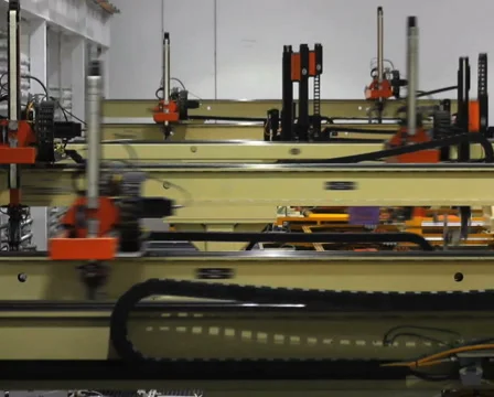 Robotics Assembly Factory 2 Stock Footage 939712