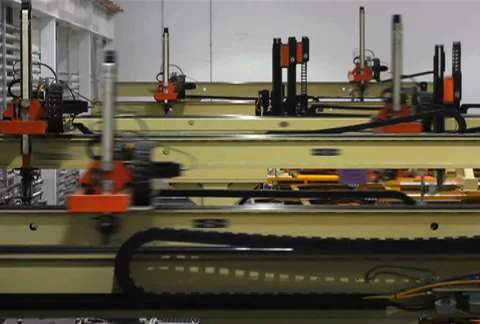 Robotics Assembly Factory 2 Stock Footage 939716