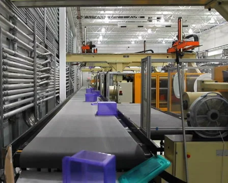 Robotics Assembly Factory 4 Stock Footage 939684