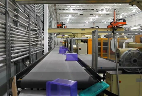 Robotics Assembly Factory 4 Stock Footage 939687