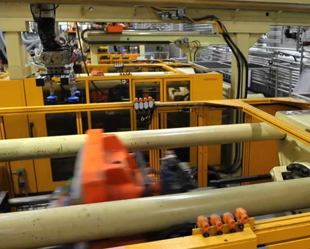 Robotics Assembly Factory 6 Stock Footage 939642