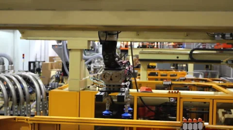 Robotics Assembly Factory 7 Stock Footage 939613