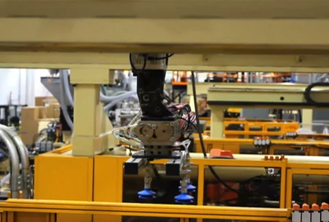 Robotics Assembly Factory 7 Stock Footage 939623