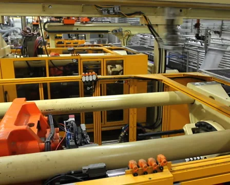 Robotics Factory Time Lapse 5 Stock Footage 936136