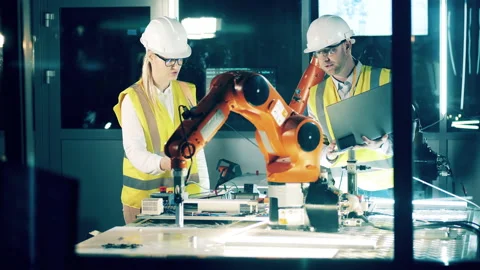 Robotics Safety Stock Footage ~ Royalty Free Stock Videos | Pond5
