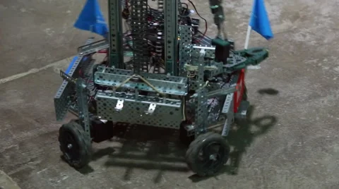 Robotics Project in Action Stock Footage 52254969