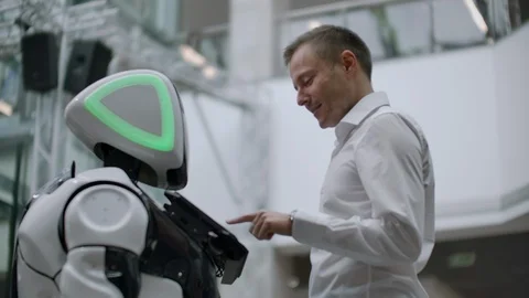 Robotics Trends technology , smart retail business concept. Autonomous personal Video stock 113794155