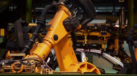 Robotics Assembly Stock Video Footage | Royalty Free Robotics Assembly