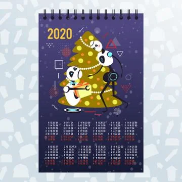 Robots couple holding gift present box merry christmas happy new year winter  Ilustração Stock