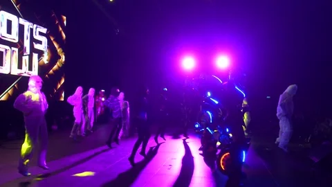 Robot's dance Stock Footage 236755309