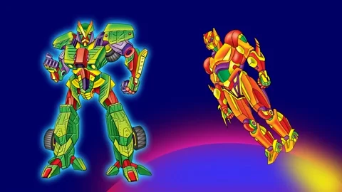 Robots Stock Footage 135216747