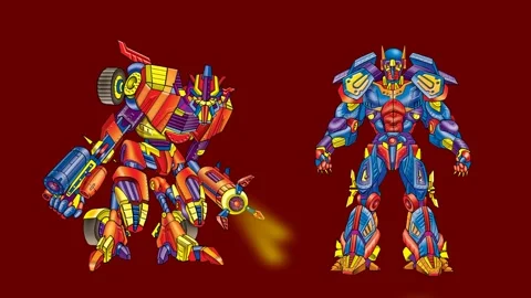 Robots Stock Footage 135216760