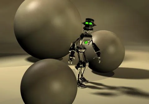 Robots Stock-Illustration