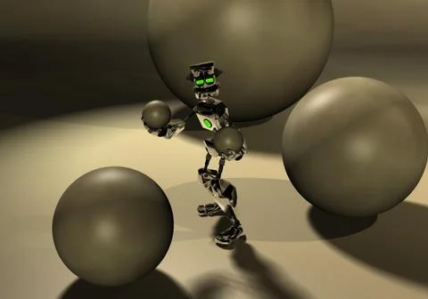 Robots Stock-Illustration