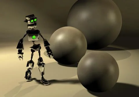 Robots Stock-Illustration