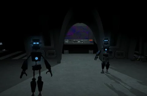 Robots Stock Illustration