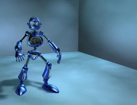 Robots Illustrazione stock