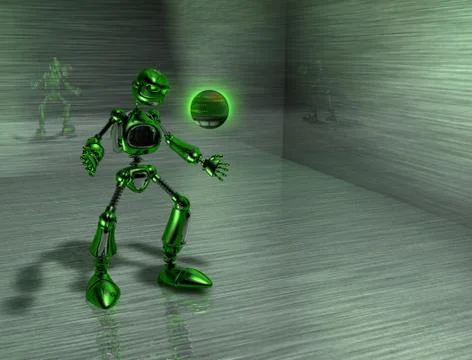 Robots Stock Illustration