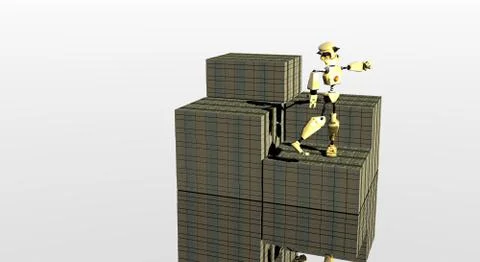 Robots Illustrazione stock