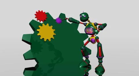 Robots Stock-Illustration